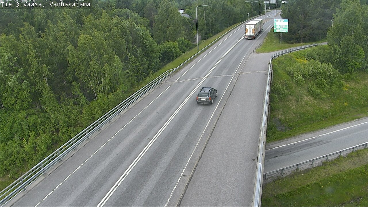 Weather Camera Image Väg 3 Vasa, Gamla hamnen, Vaasa, Pohjanmaa