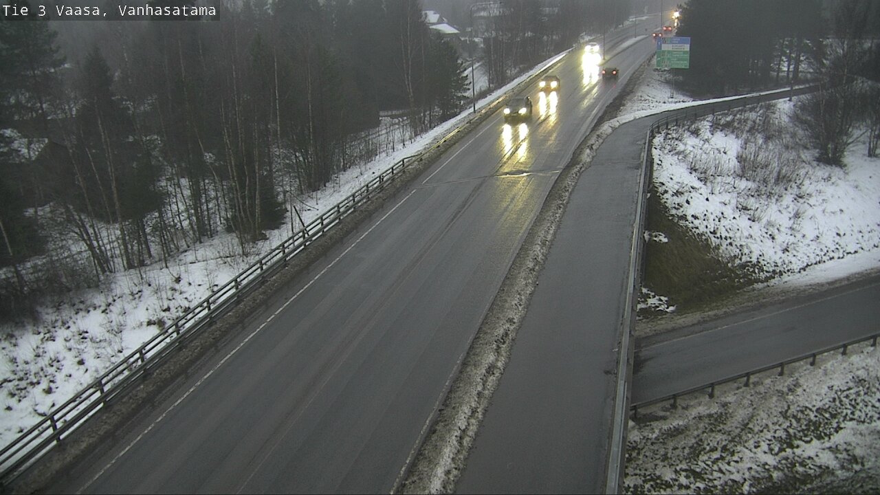 Weather Camera Image Väg 3 Vasa, Gamla hamnen, Vaasa, Pohjanmaa