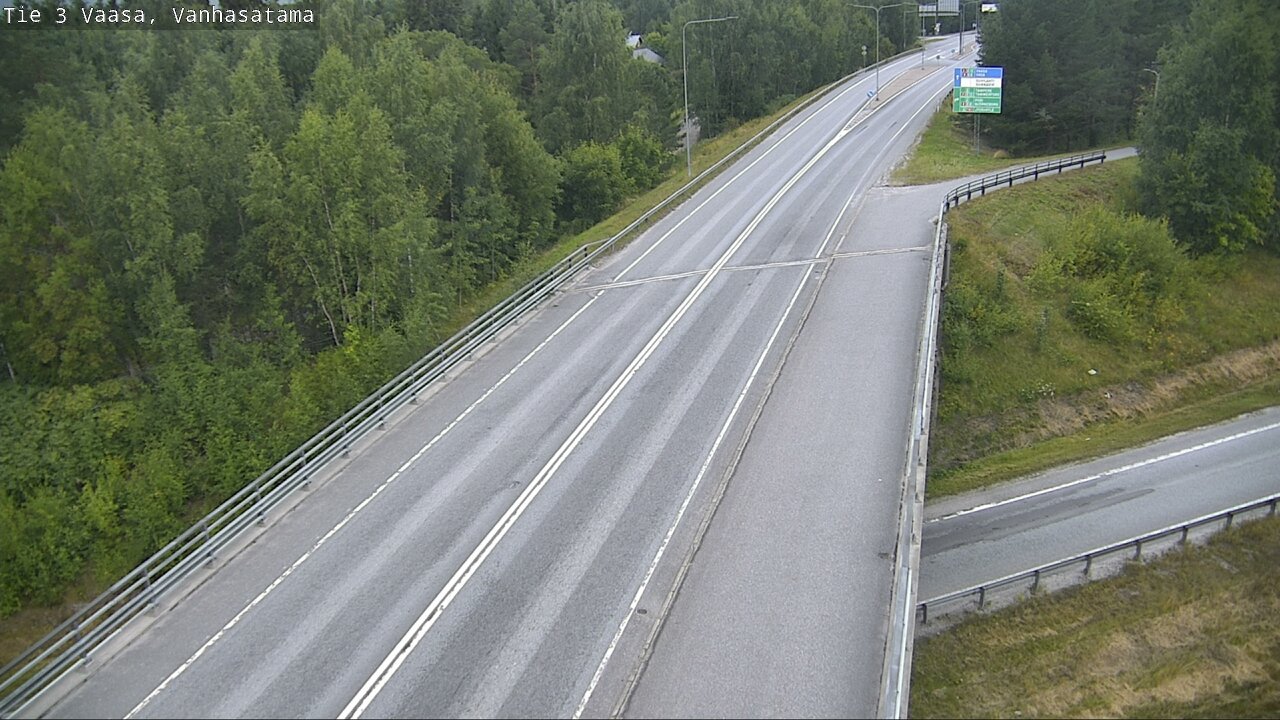 Weather Camera Image Väg 3 Vasa, Gamla hamnen, Vaasa, Pohjanmaa