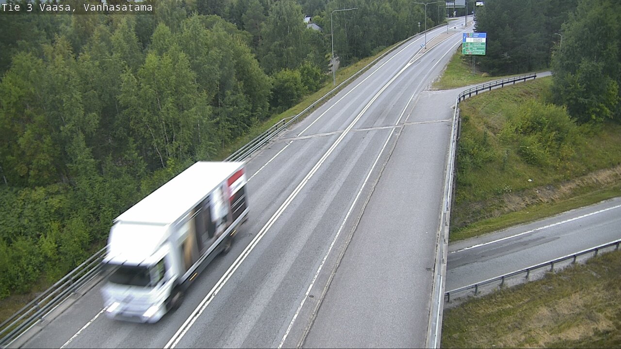 Weather Camera Image Väg 3 Vasa, Gamla hamnen, Vaasa, Pohjanmaa