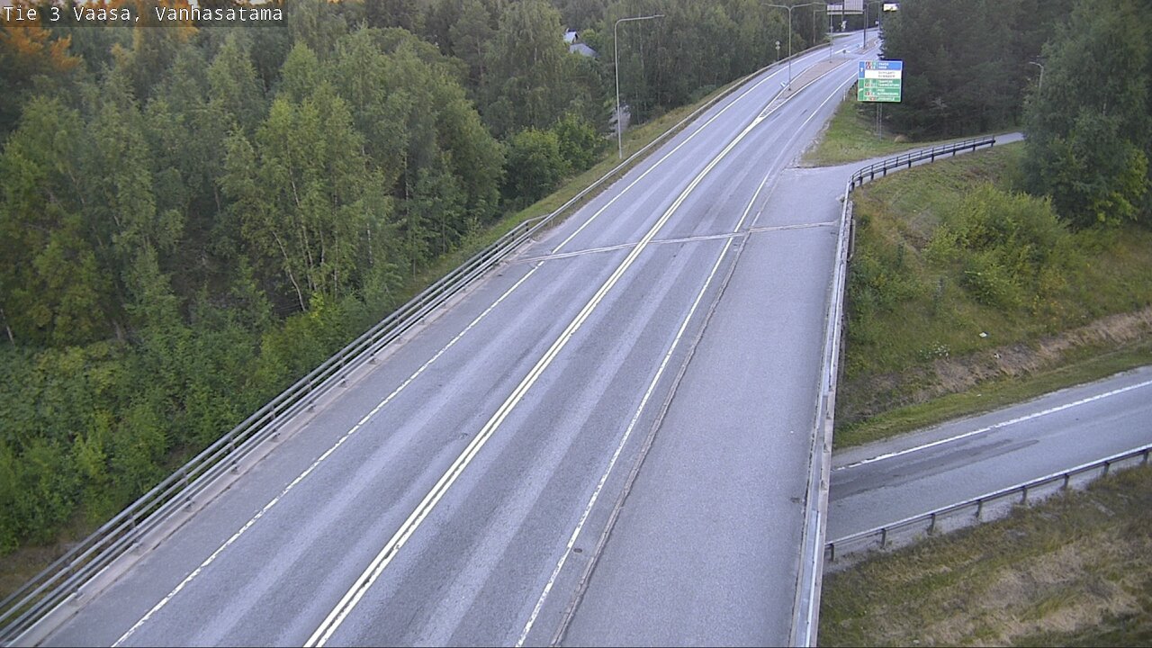 Weather Camera Image Väg 3 Vasa, Gamla hamnen, Vaasa, Pohjanmaa