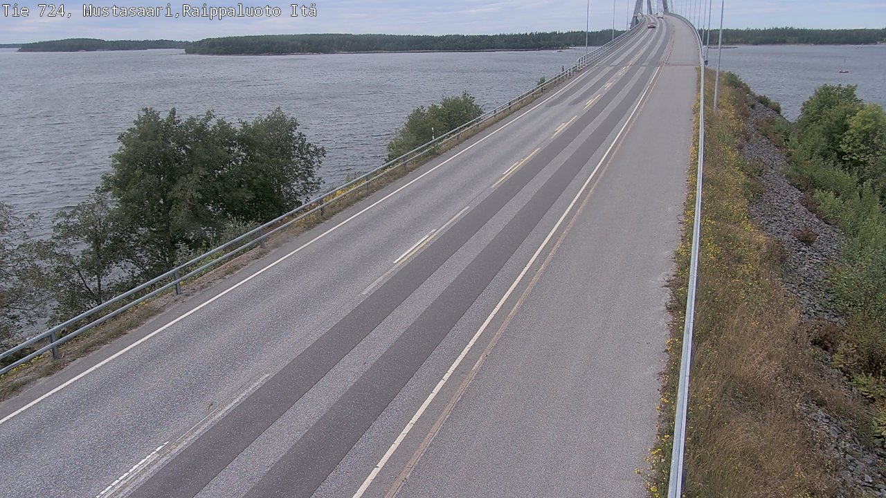 Kelikamerat Kuva Tie 724 Raippaluodonsilta itä, Mustasaari, Pohjanmaa
