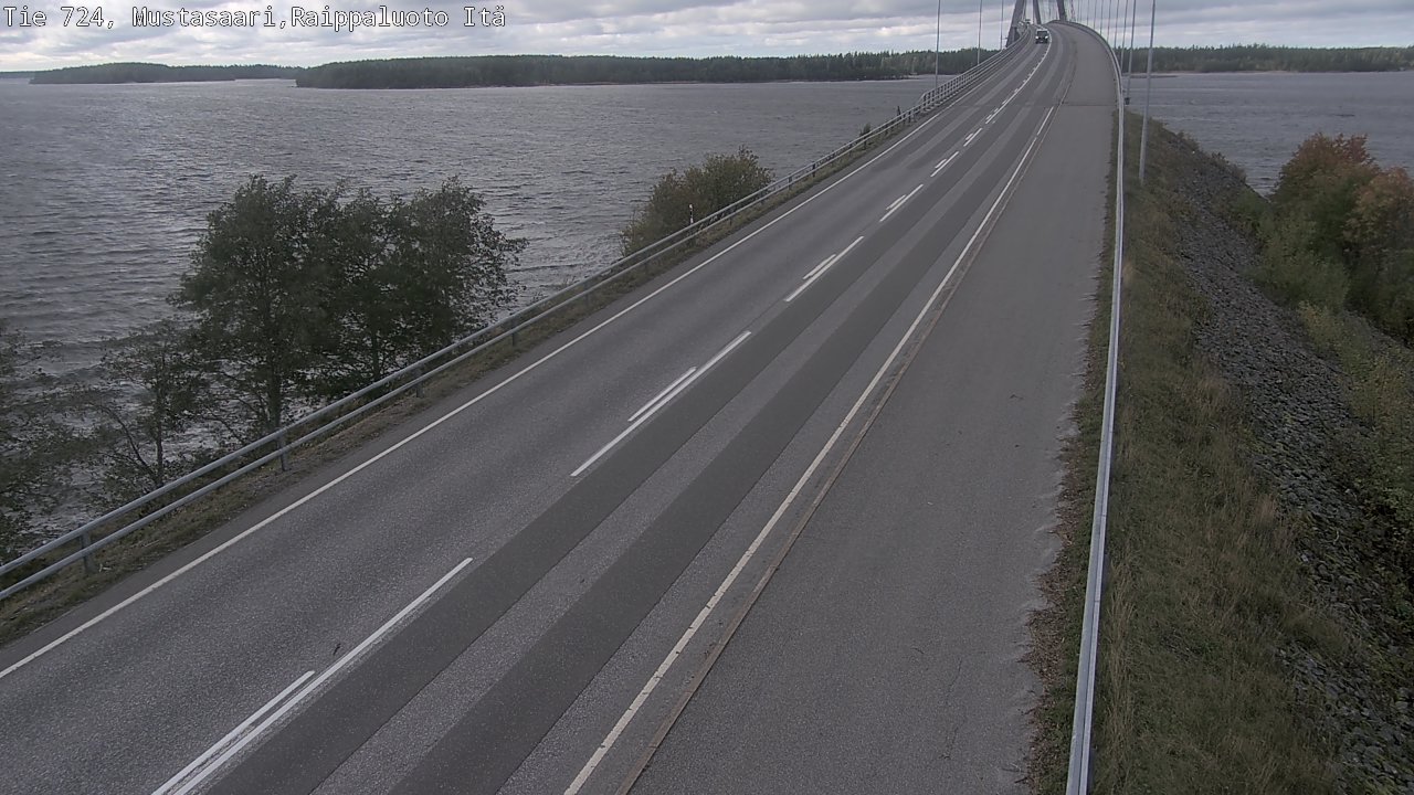 Kelikamerat Kuva Tie 724 Raippaluodonsilta itä, Mustasaari, Pohjanmaa
