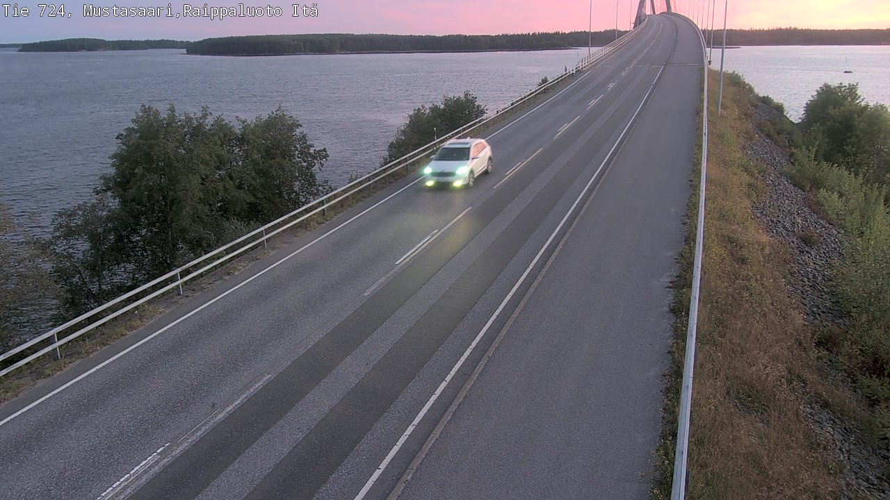 Kelikamerat Kuva Tie 724 Raippaluodonsilta itä, Mustasaari, Pohjanmaa