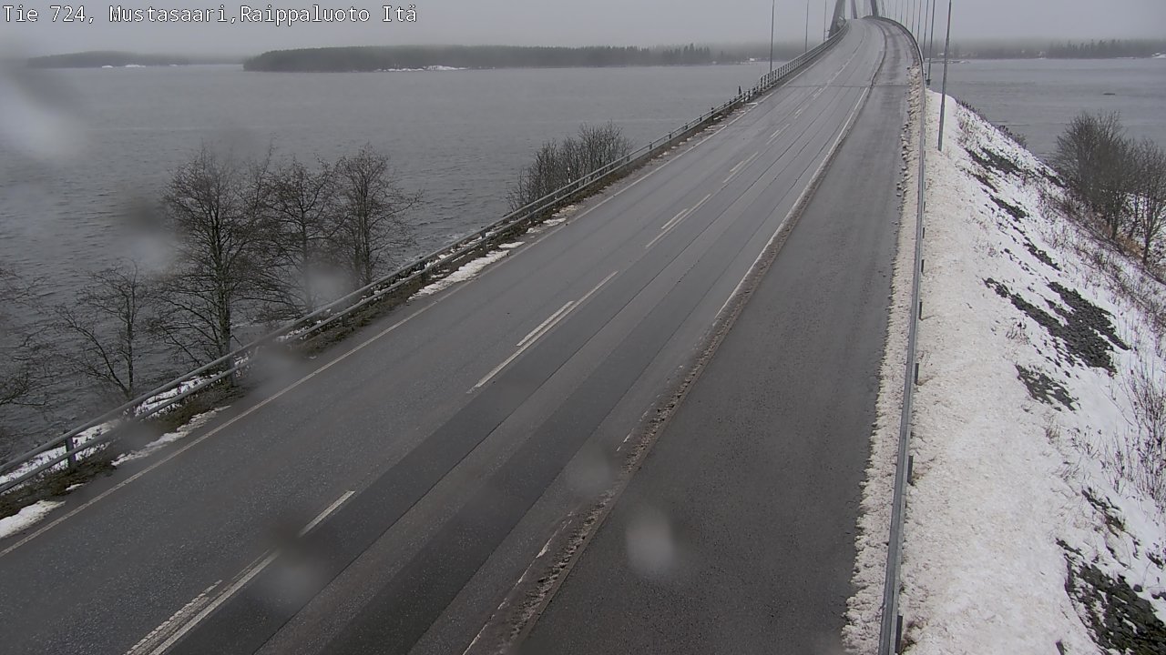 Weather Camera Image Väg 724 Korsholm, Replot, Fjärdskäret, Mustasaari, Pohjanmaa