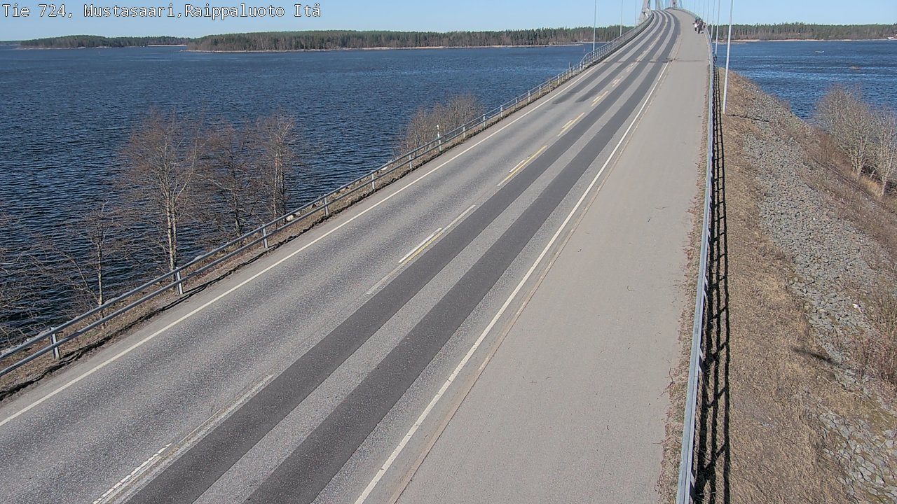 Weather Camera Image Väg 724 Korsholm, Replot, Fjärdskäret, Mustasaari, Pohjanmaa