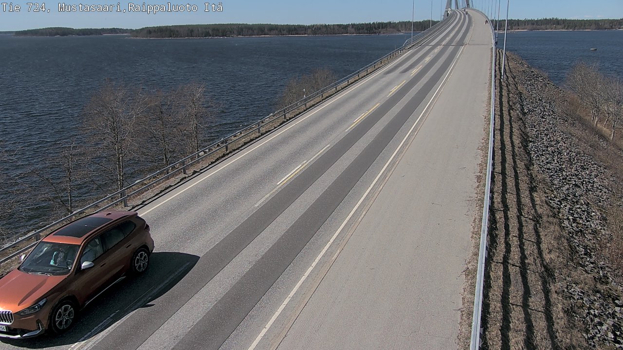 Weather Camera Image Väg 724 Korsholm, Replot, Fjärdskäret, Mustasaari, Pohjanmaa