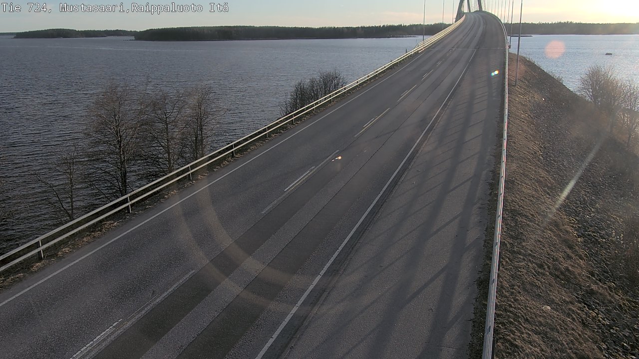 Weather Camera Image Väg 724 Korsholm, Replot, Fjärdskäret, Mustasaari, Pohjanmaa