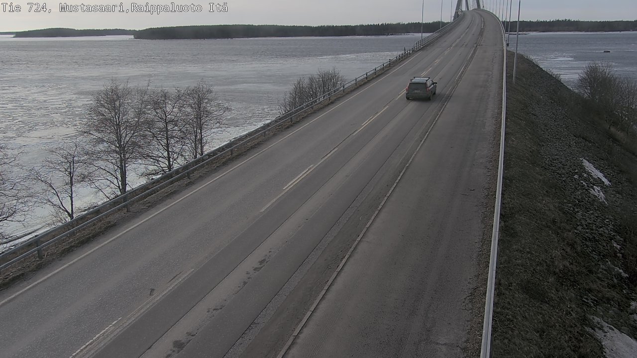 Kelikamerat Kuva Tie 724 Raippaluodonsilta itä, Mustasaari, Pohjanmaa
