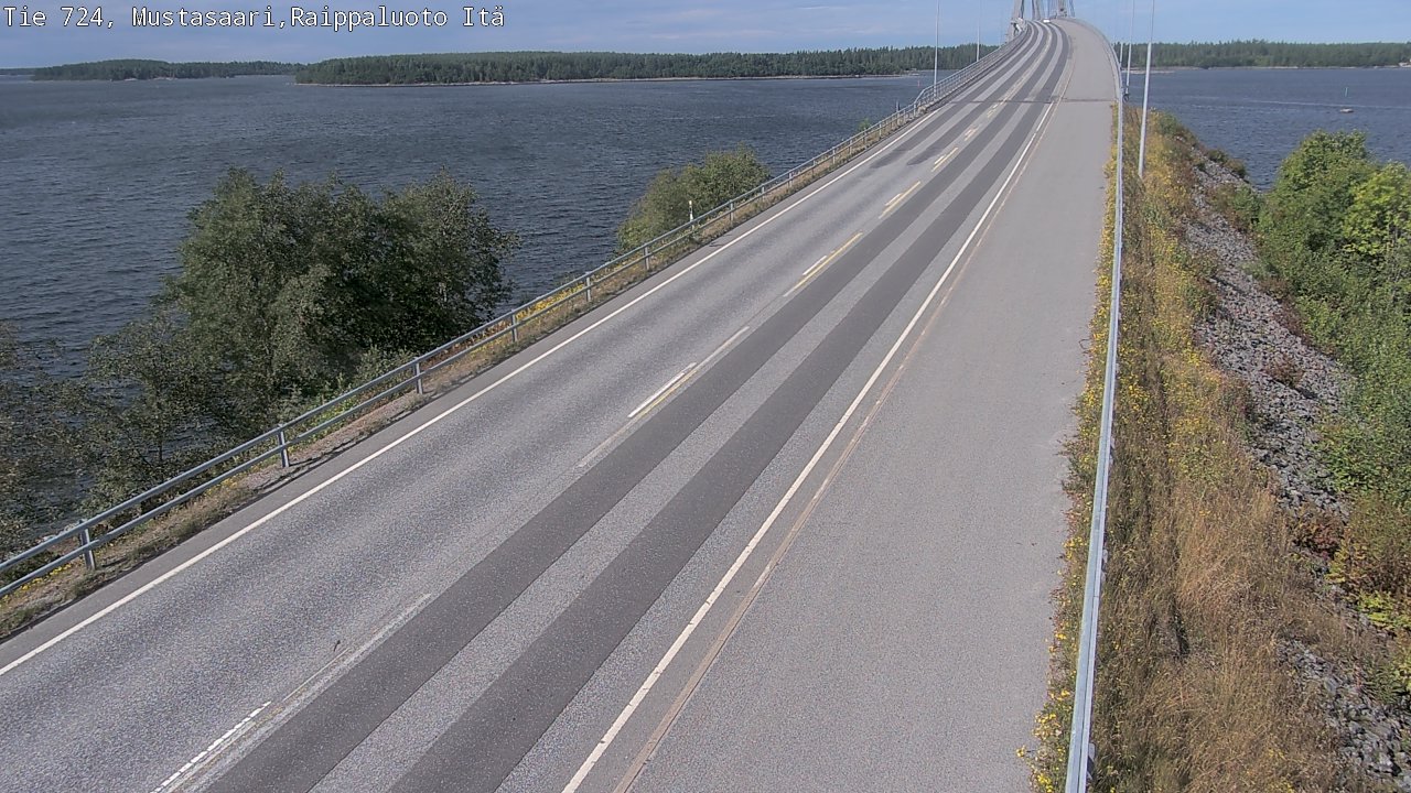 Kelikamerat Kuva Tie 724 Raippaluodonsilta itä, Mustasaari, Pohjanmaa
