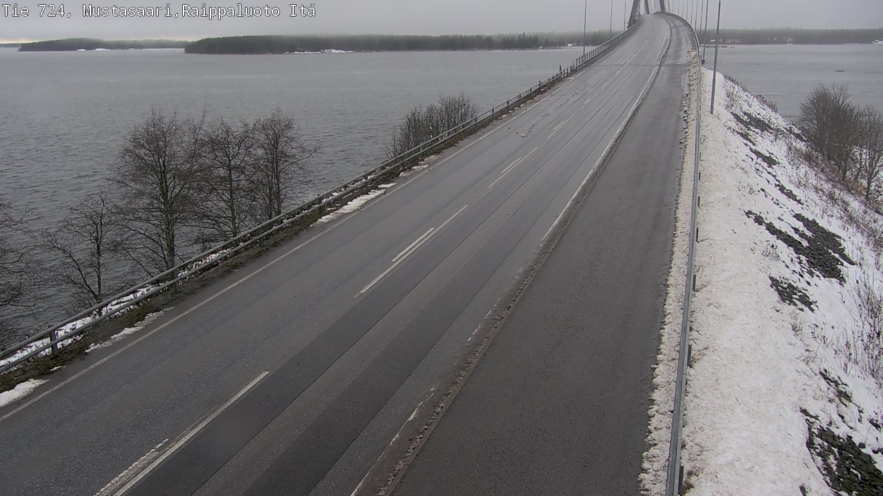 Weather Camera Image Väg 724 Korsholm, Replot, Fjärdskäret, Mustasaari, Pohjanmaa