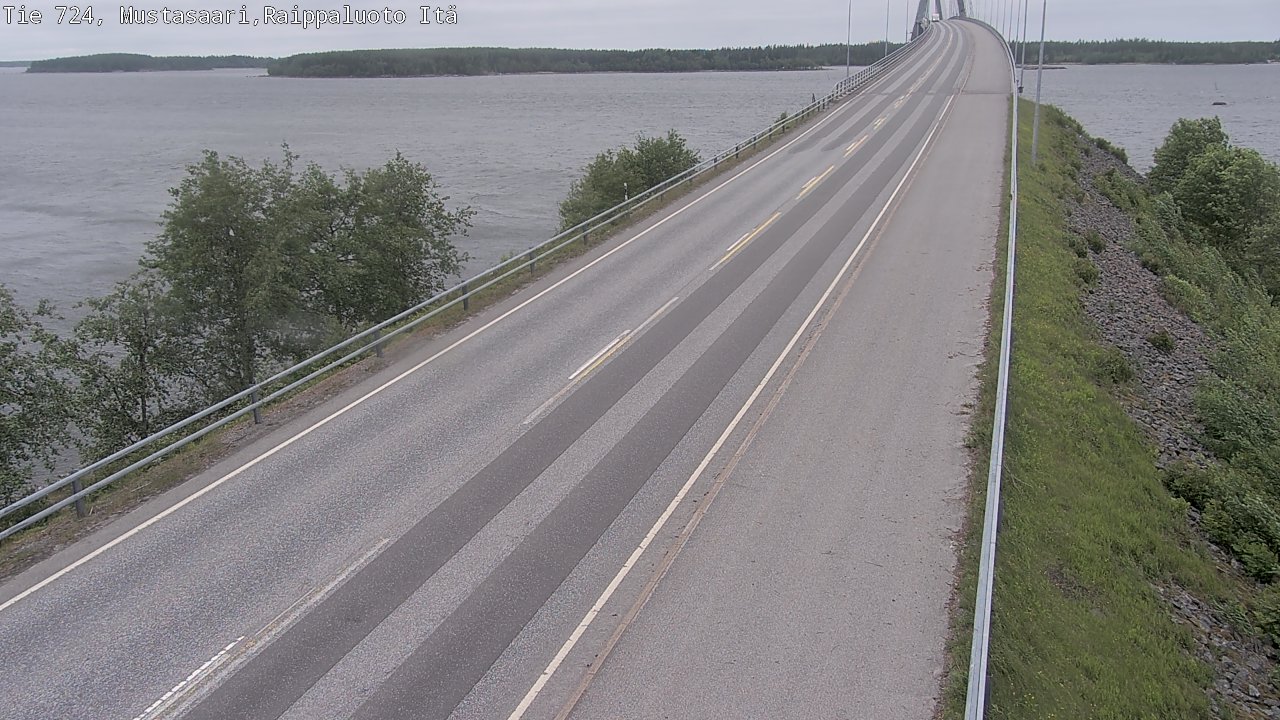 Kelikamerat Kuva Tie 724 Raippaluodonsilta itä, Mustasaari, Pohjanmaa
