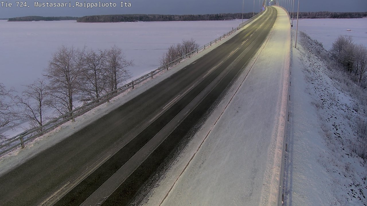 Kelikamerat Kuva Tie 724 Raippaluodonsilta itä, Mustasaari, Pohjanmaa