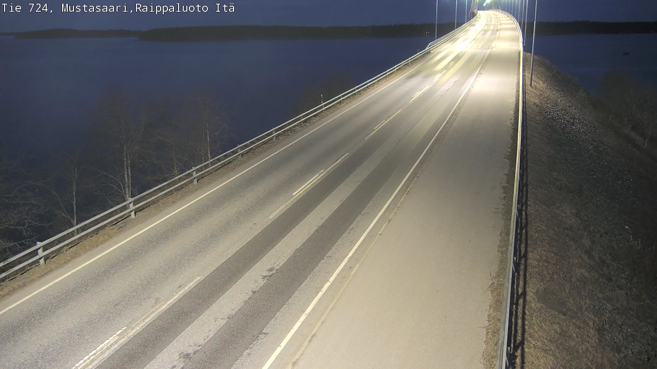 Kelikamerat Kuva Tie 724 Raippaluodonsilta itä, Mustasaari, Pohjanmaa