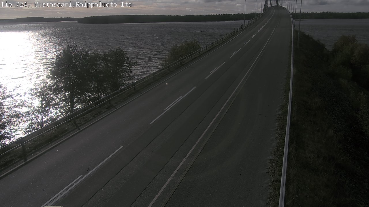 Kelikamerat Kuva Tie 724 Raippaluodonsilta itä, Mustasaari, Pohjanmaa