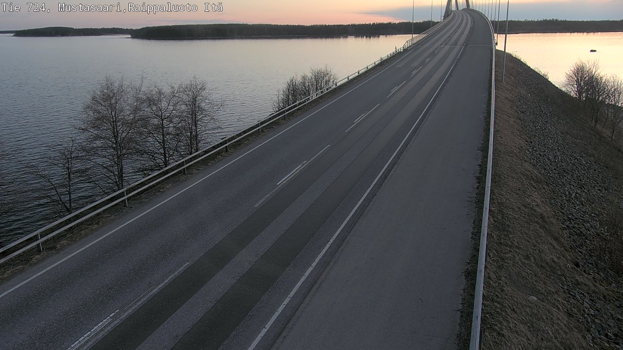 Weather Camera Image Väg 724 Korsholm, Replot, Fjärdskäret, Mustasaari, Pohjanmaa