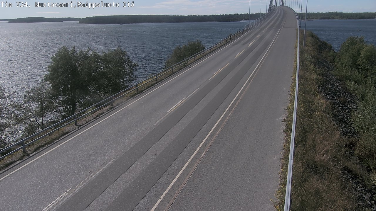 Kelikamerat Kuva Tie 724 Raippaluodonsilta itä, Mustasaari, Pohjanmaa