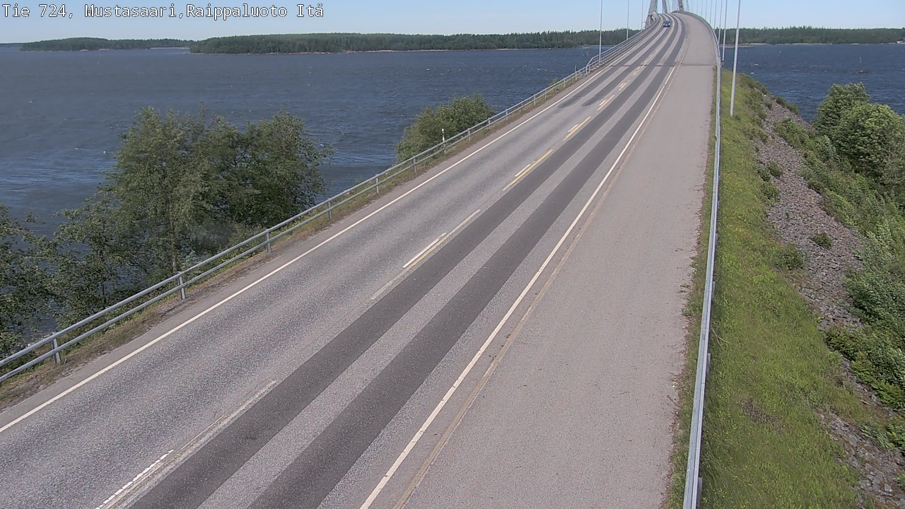 Weather Camera Image Väg 724 Korsholm, Replot, Fjärdskäret, Mustasaari, Pohjanmaa
