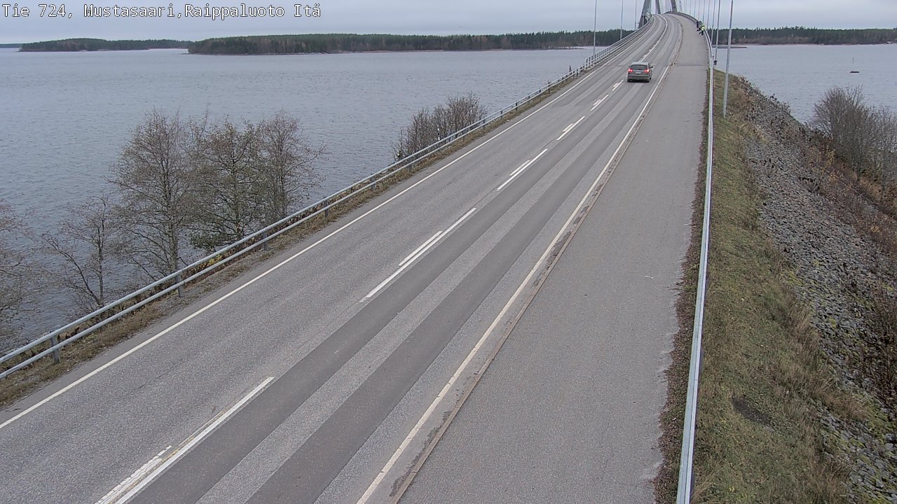 Kelikamerat Kuva Tie 724 Raippaluodonsilta itä, Mustasaari, Pohjanmaa