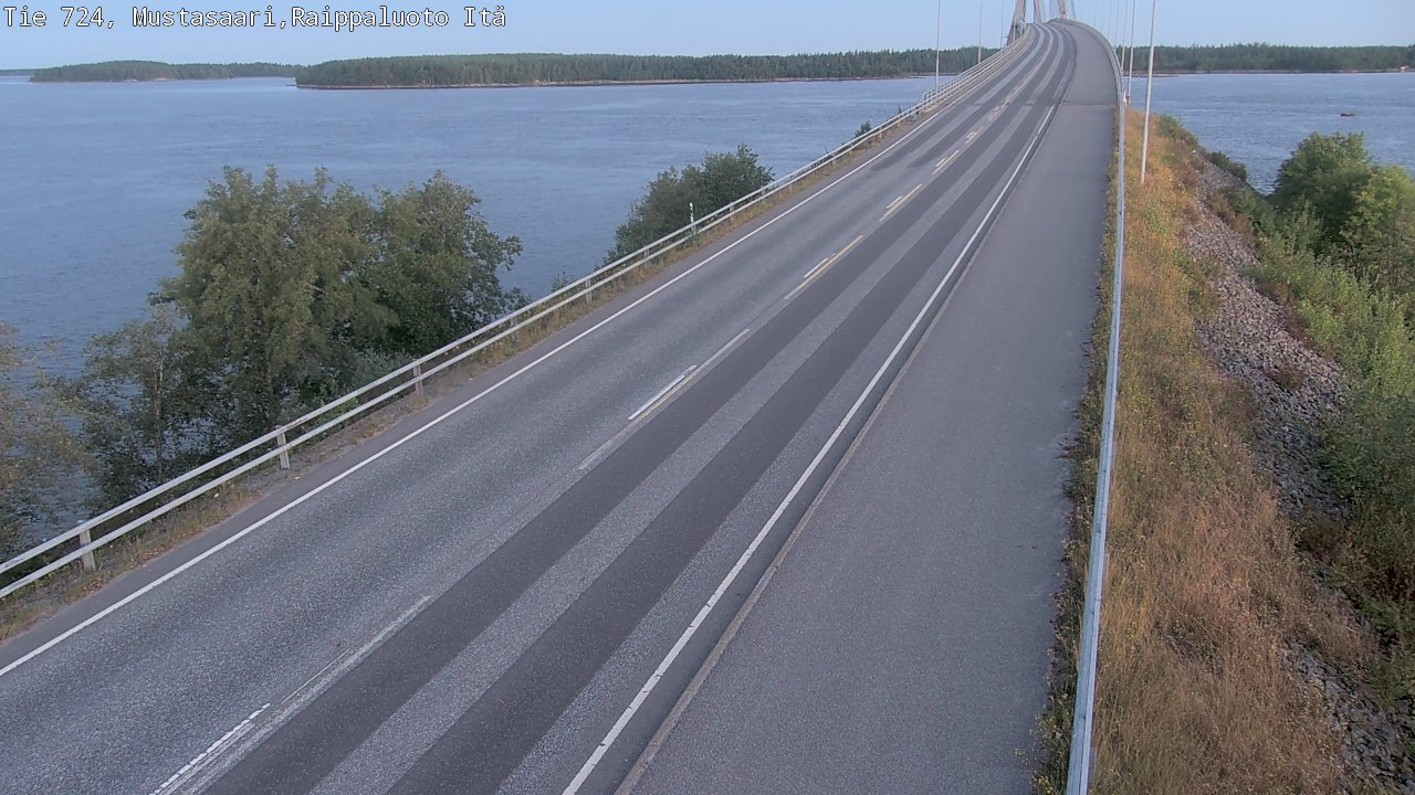 Kelikamerat Kuva Tie 724 Raippaluodonsilta itä, Mustasaari, Pohjanmaa