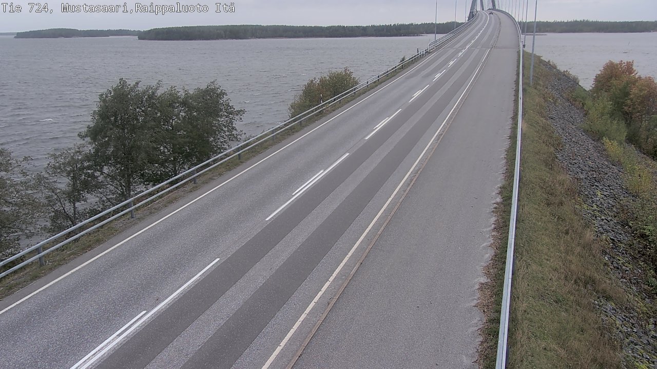 Kelikamerat Kuva Tie 724 Raippaluodonsilta itä, Mustasaari, Pohjanmaa
