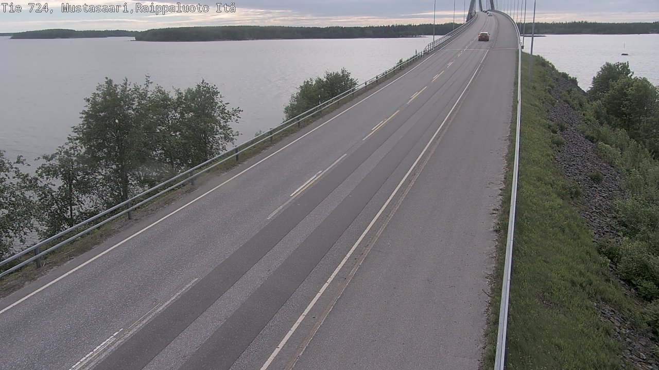 Kelikamerat Kuva Tie 724 Raippaluodonsilta itä, Mustasaari, Pohjanmaa