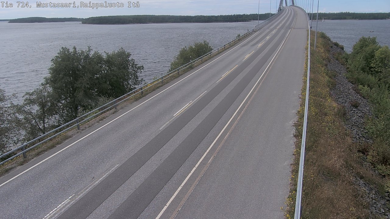 Kelikamerat Kuva Tie 724 Raippaluodonsilta itä, Mustasaari, Pohjanmaa