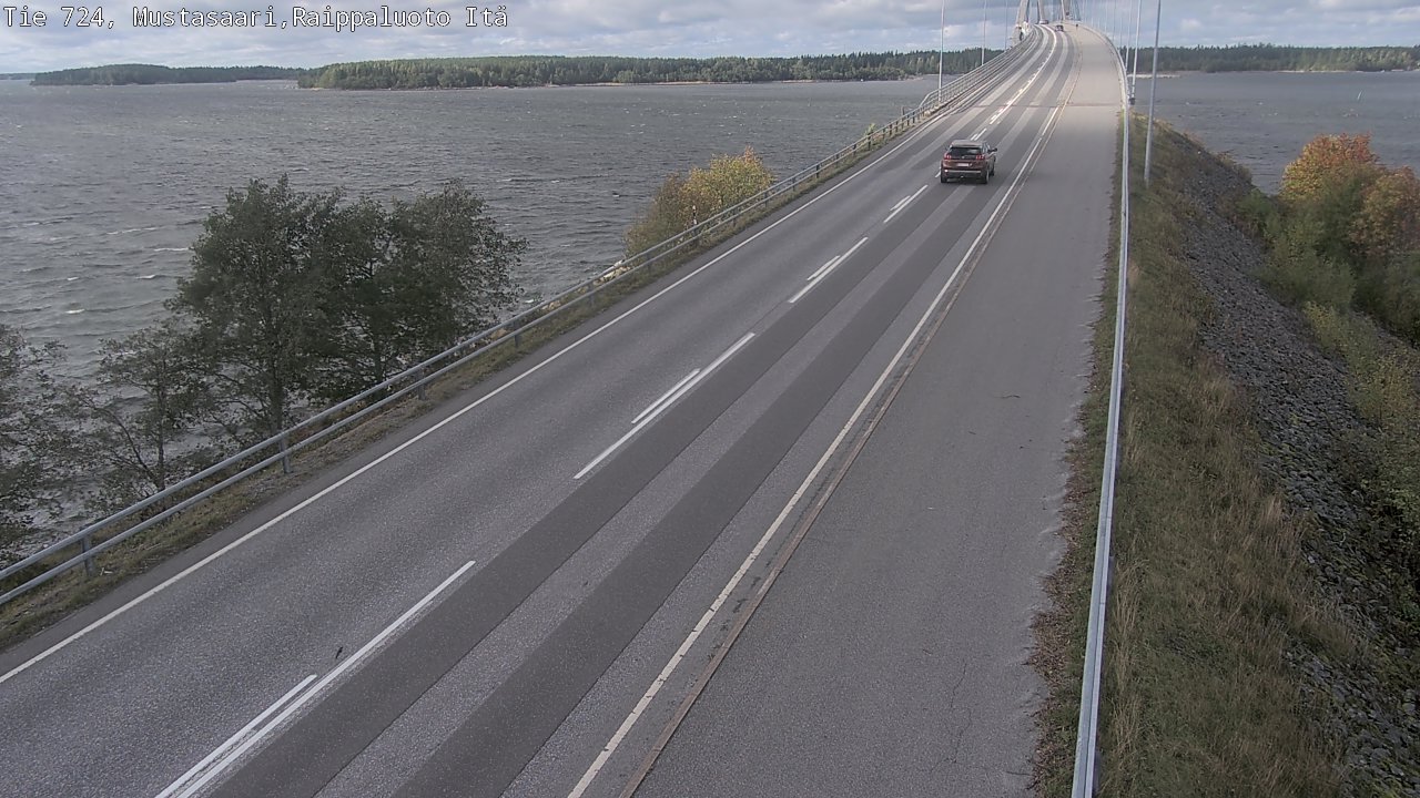 Kelikamerat Kuva Tie 724 Raippaluodonsilta itä, Mustasaari, Pohjanmaa