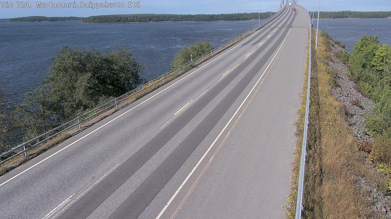Kelikamerat Kuva Tie 724 Raippaluodonsilta itä, Mustasaari, Pohjanmaa
