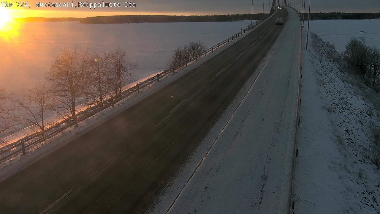 Kelikamerat Kuva Tie 724 Raippaluodonsilta itä, Mustasaari, Pohjanmaa