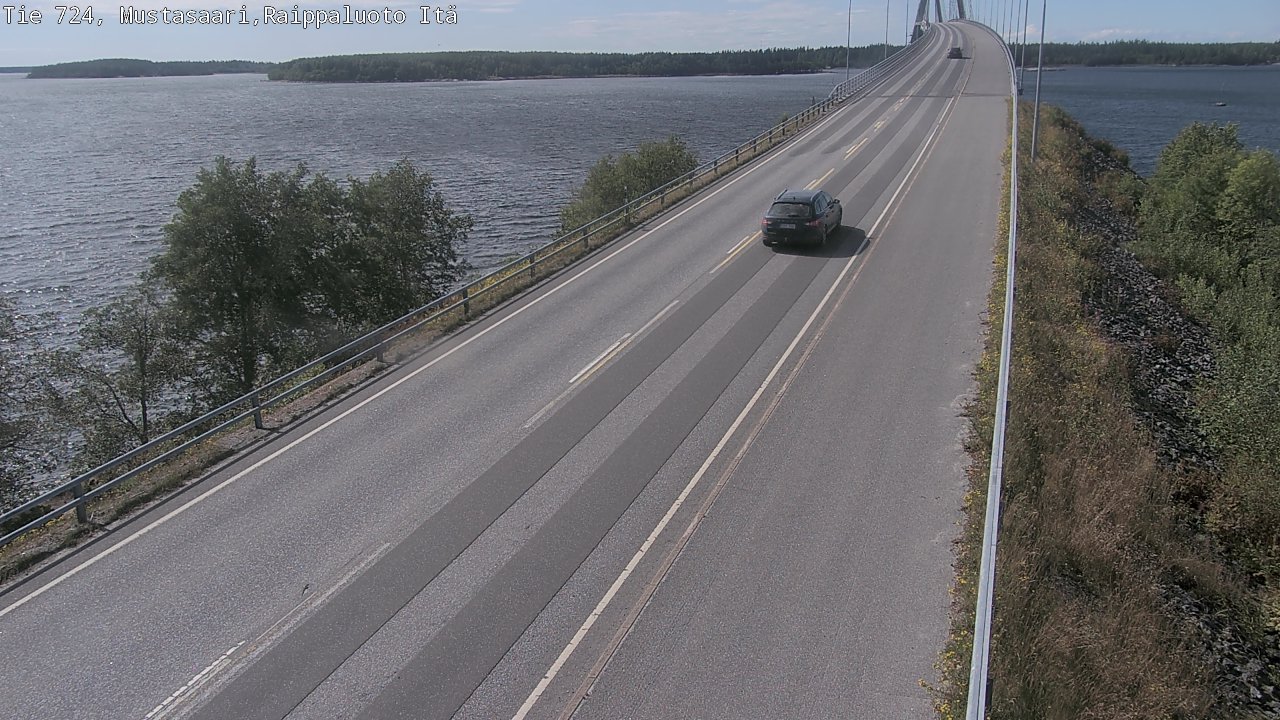 Kelikamerat Kuva Tie 724 Raippaluodonsilta itä, Mustasaari, Pohjanmaa