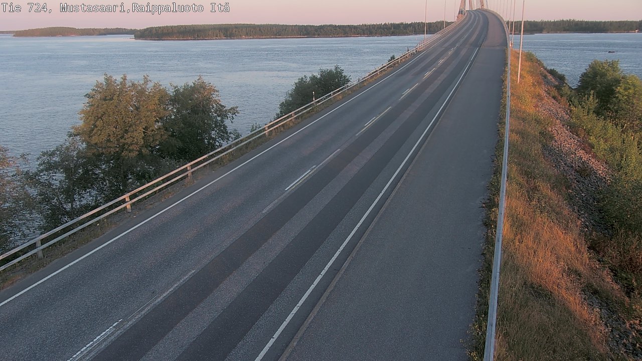 Kelikamerat Kuva Tie 724 Raippaluodonsilta itä, Mustasaari, Pohjanmaa