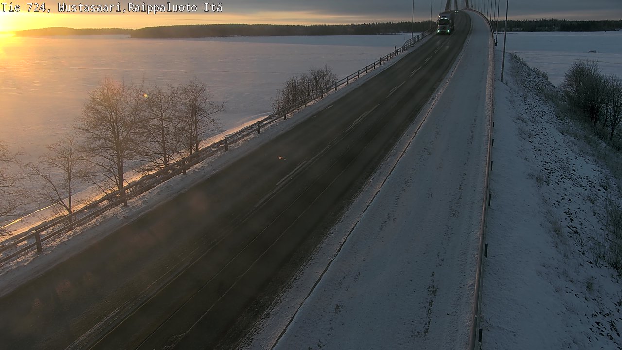 Kelikamerat Kuva Tie 724 Raippaluodonsilta itä, Mustasaari, Pohjanmaa