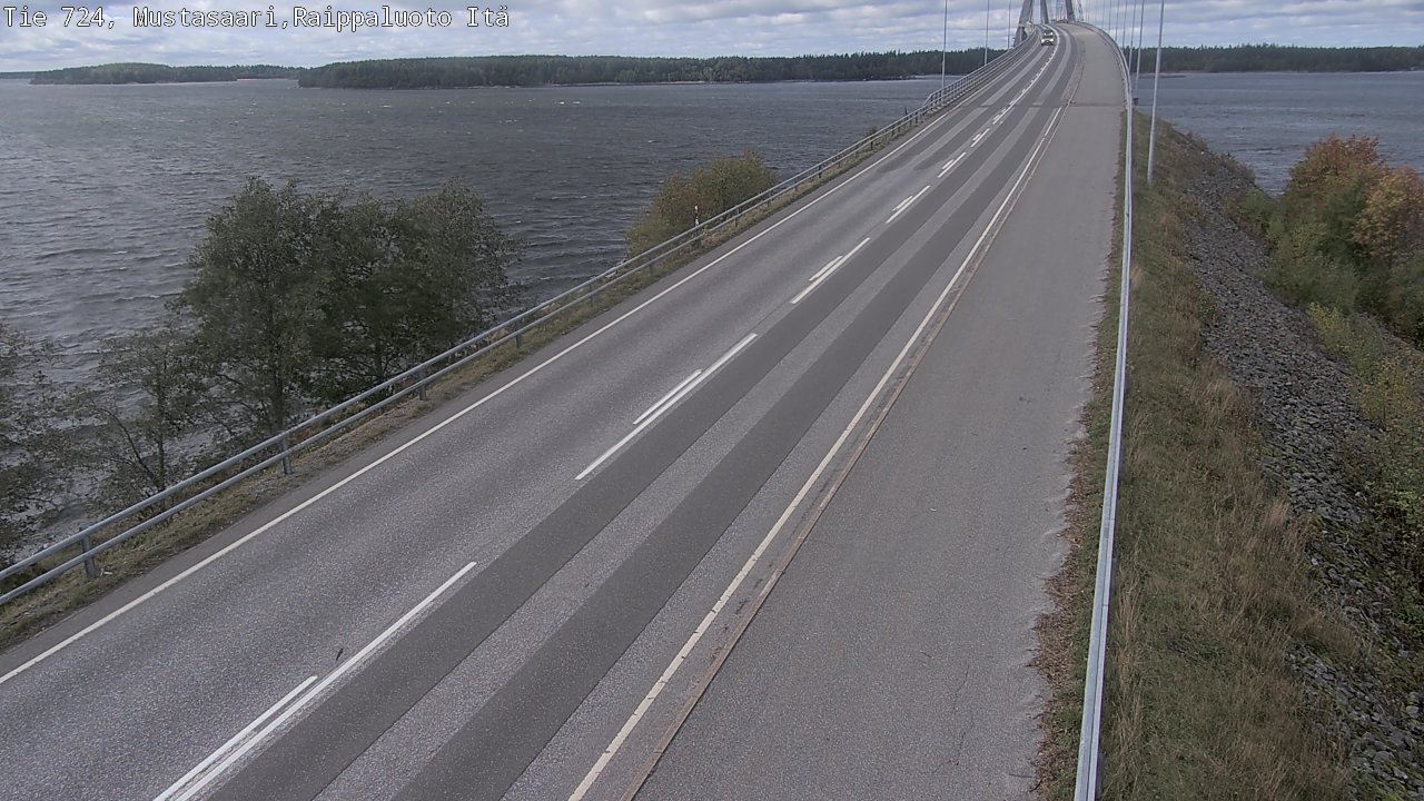 Kelikamerat Kuva Tie 724 Raippaluodonsilta itä, Mustasaari, Pohjanmaa