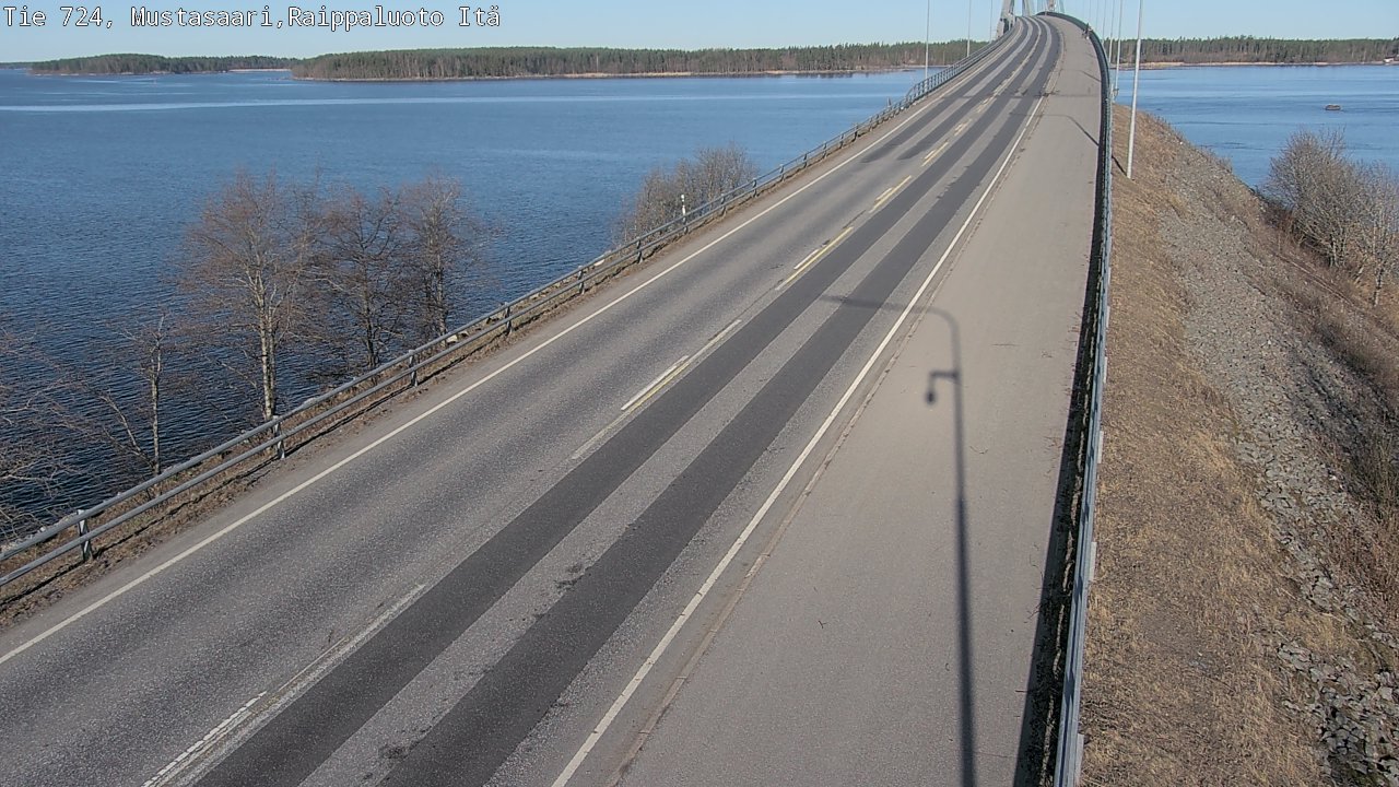 Weather Camera Image Väg 724 Korsholm, Replot, Fjärdskäret, Mustasaari, Pohjanmaa