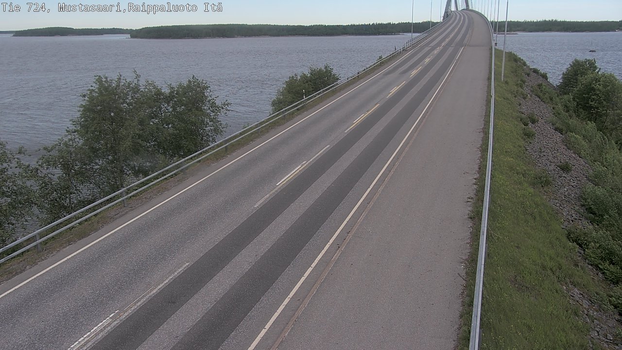 Kelikamerat Kuva Tie 724 Raippaluodonsilta itä, Mustasaari, Pohjanmaa