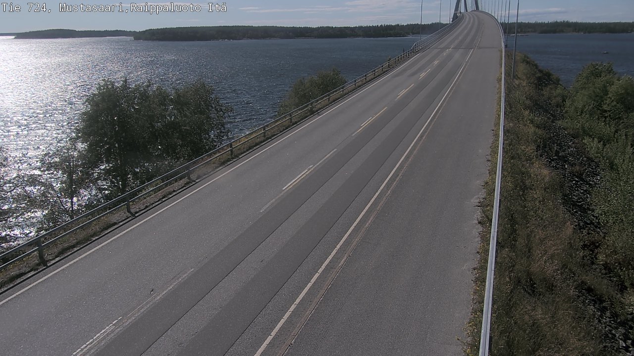 Kelikamerat Kuva Tie 724 Raippaluodonsilta itä, Mustasaari, Pohjanmaa