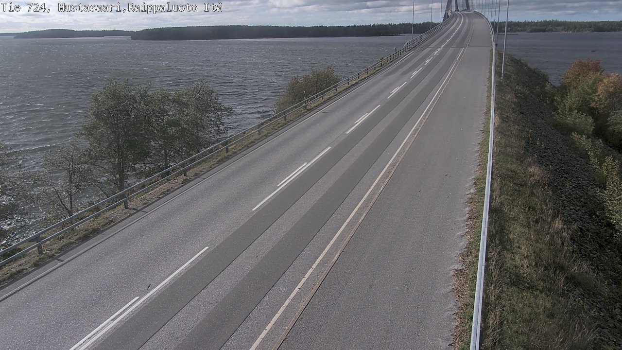Kelikamerat Kuva Tie 724 Raippaluodonsilta itä, Mustasaari, Pohjanmaa