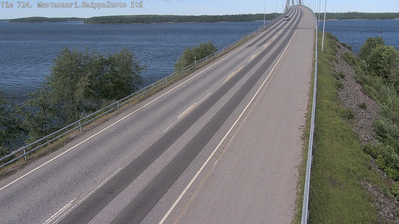 Weather Camera Image Väg 724 Korsholm, Replot, Fjärdskäret, Mustasaari, Pohjanmaa