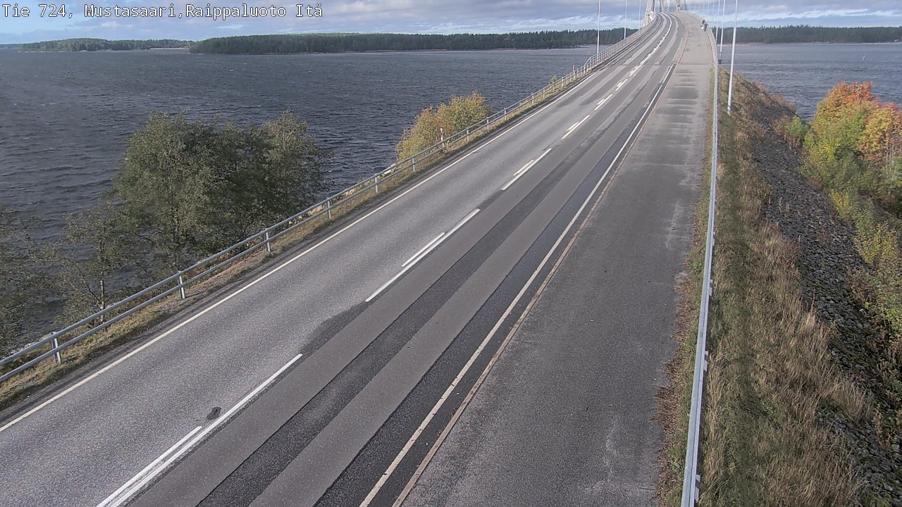 Kelikamerat Kuva Tie 724 Raippaluodonsilta itä, Mustasaari, Pohjanmaa