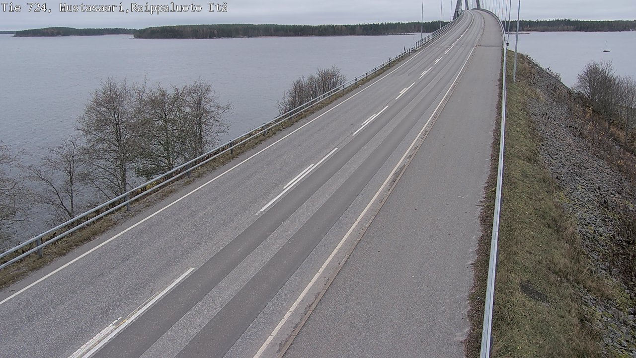 Kelikamerat Kuva Tie 724 Raippaluodonsilta itä, Mustasaari, Pohjanmaa