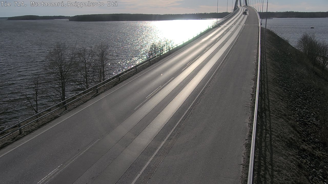 Weather Camera Image Väg 724 Korsholm, Replot, Fjärdskäret, Mustasaari, Pohjanmaa