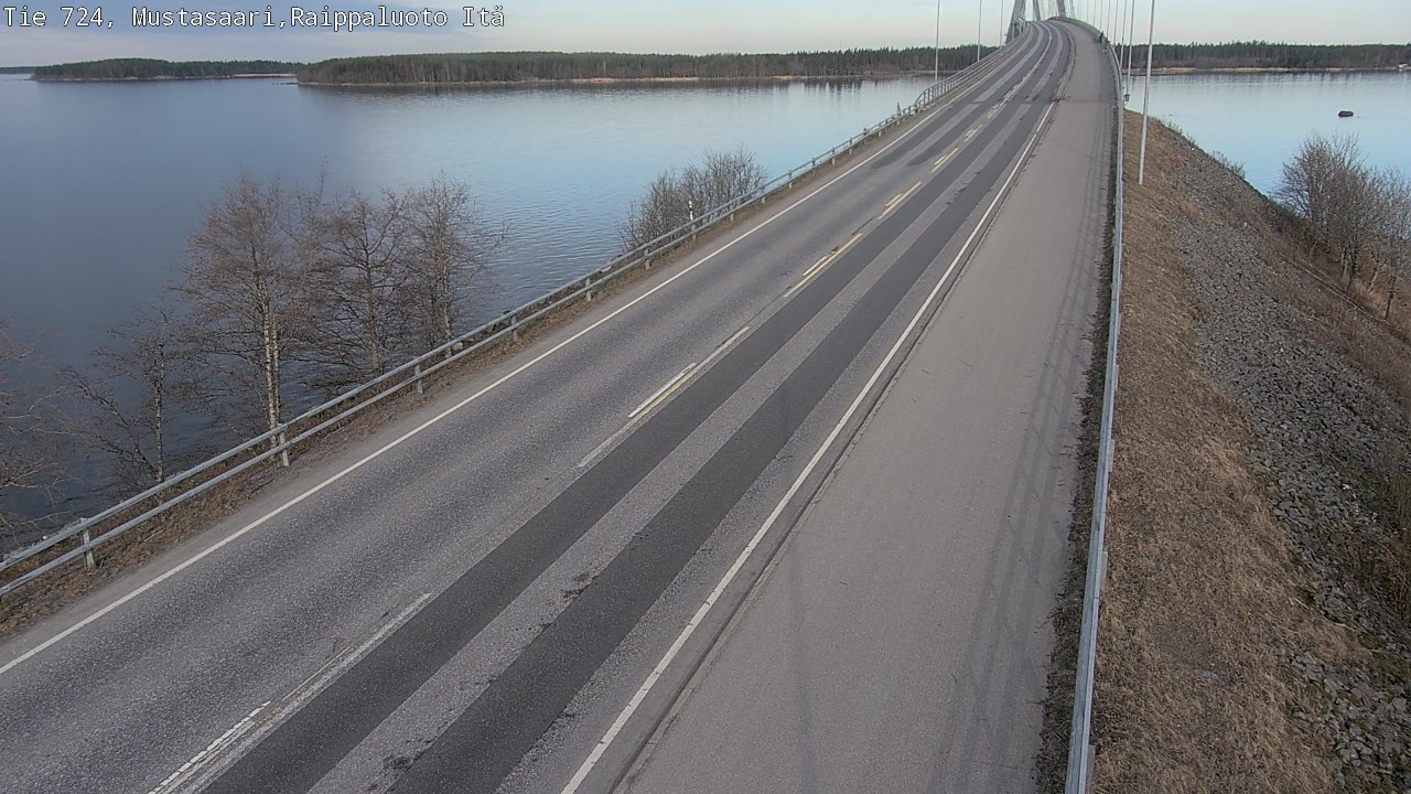 Kelikamerat Kuva Tie 724 Raippaluodonsilta itä, Mustasaari, Pohjanmaa