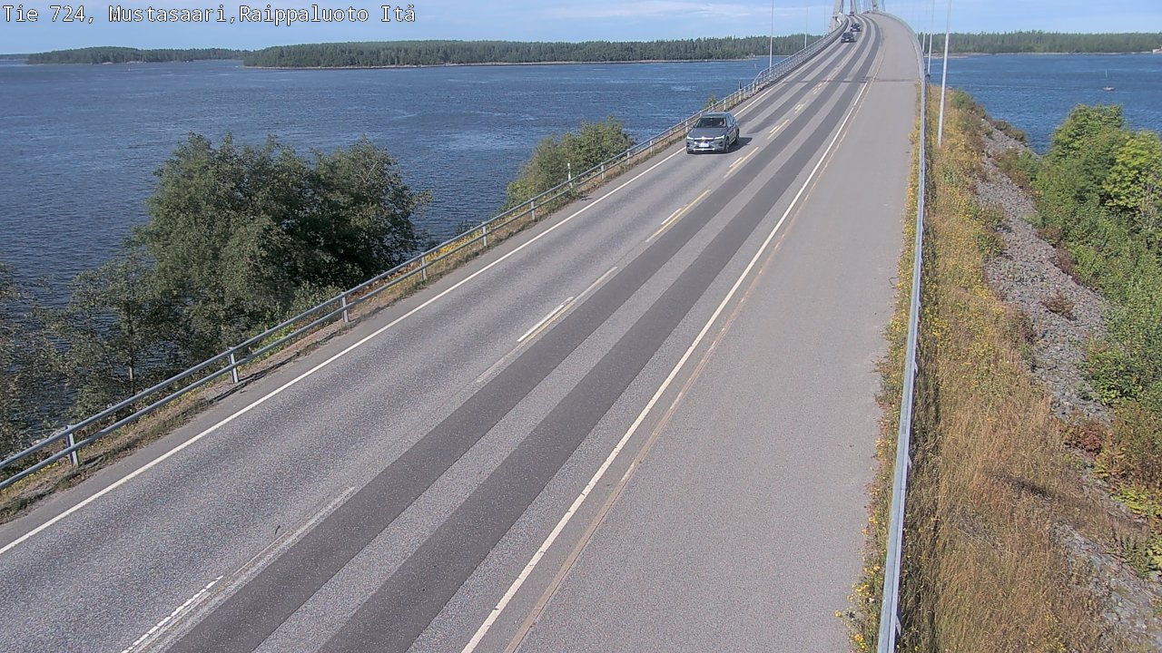 Kelikamerat Kuva Tie 724 Raippaluodonsilta itä, Mustasaari, Pohjanmaa