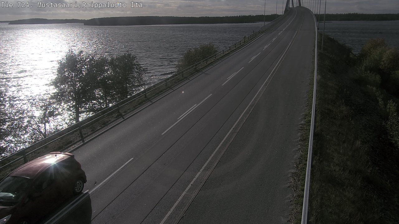 Kelikamerat Kuva Tie 724 Raippaluodonsilta itä, Mustasaari, Pohjanmaa