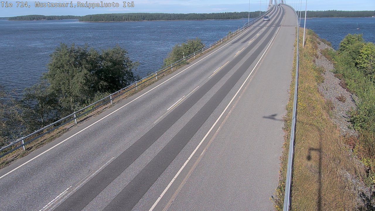 Kelikamerat Kuva Tie 724 Raippaluodonsilta itä, Mustasaari, Pohjanmaa