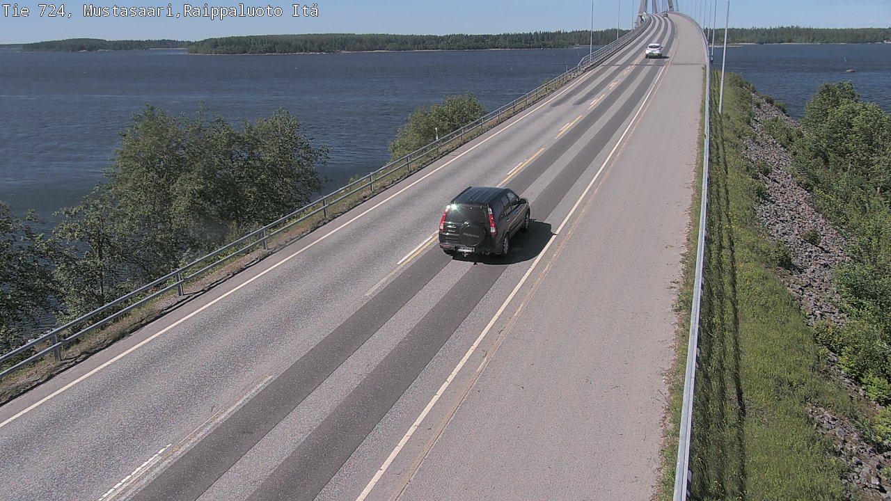 Weather Camera Image Väg 724 Korsholm, Replot, Fjärdskäret, Mustasaari, Pohjanmaa