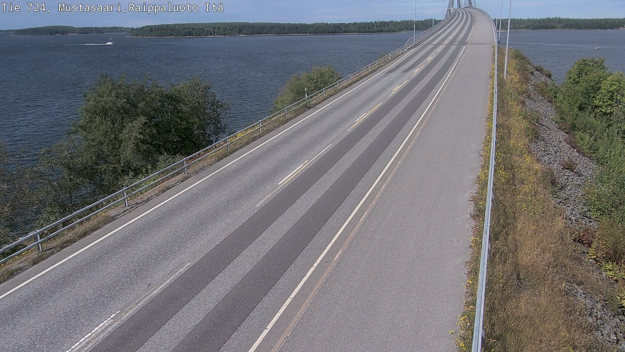 Kelikamerat Kuva Tie 724 Raippaluodonsilta itä, Mustasaari, Pohjanmaa