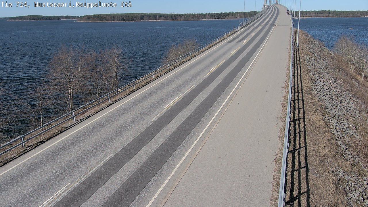 Weather Camera Image Väg 724 Korsholm, Replot, Fjärdskäret, Mustasaari, Pohjanmaa
