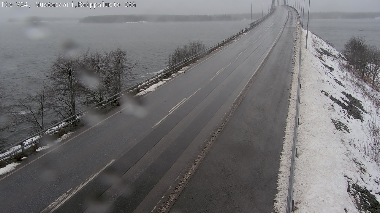 Weather Camera Image Väg 724 Korsholm, Replot, Fjärdskäret, Mustasaari, Pohjanmaa